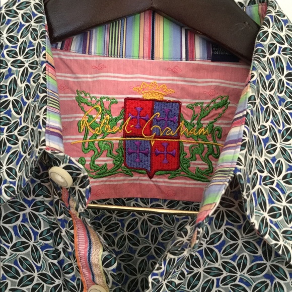 Robert Graham long sleeve shirt size XL - Picture 2 of 7